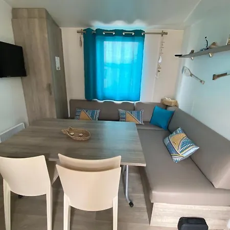 Mh148 Novela - Location Entre Particuliers-mobil 6pl Climatise - Kamp alanı Port-la-Nouvelle